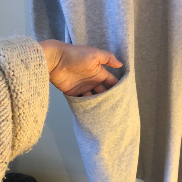 Light Gray Long Cardi - Picture 2 of 6